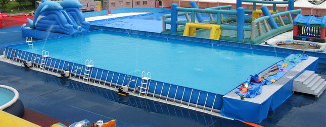 支架游泳池修補和水質維護方法